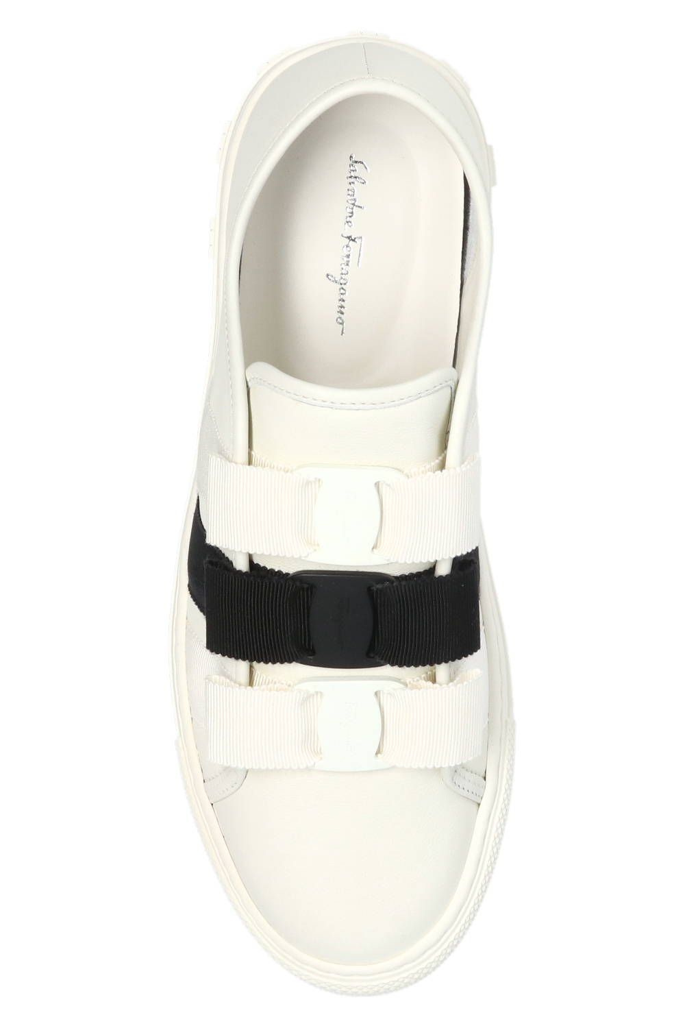 Ferragamo | Nataly black bow sneakers | Savannahs